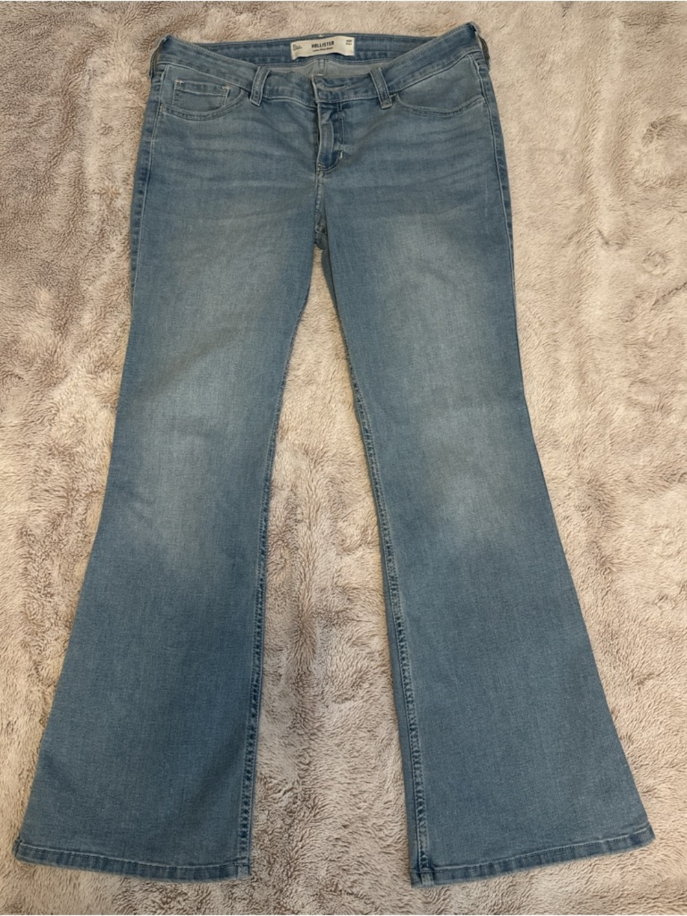 Hollister low rise Light Blue Flare Jeans